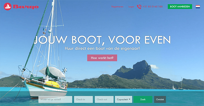 Barqo homepage